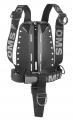 OMS Aluminium backplate with SmartStream Harness and Crotch Strap