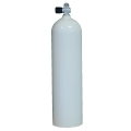 MES 11,1 L Aluflasche wei 207 bar mit Ventil 12144