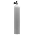 MES Alu Flasche 5,7l Weiss 207Bar mit Ventil
